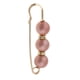 thumbnail image 3 of abs perlas rhinestone espaciador cuentas broche de seguridad broche clip bufanda sombrero rosa, 3 of 5