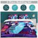 thumbnail image 5 of Helluva Boss Musical 3 Pieces Bedding Sets Soft Comforter Sets Decor Bedroom Gifts, 5 of 5