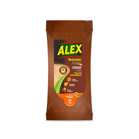 Toallitas Húmedas Lustramuebles 30Un - Alex