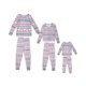 thumbnail image 2 of INSPIRE CHIC Conjuntos de Pijamas Familiares de Navidad Ropa de Dormir Camiseta de Manga Larga con Pantalones Ropa de Casa ["Mujeres"] XS Blanco, 2 of 5