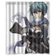 thumbnail image 1 of Cortina de ducha de baño con dibujos animados de anime japonés, con ganchos, tamaño 60 x 72 pulgadas, 1 of 3