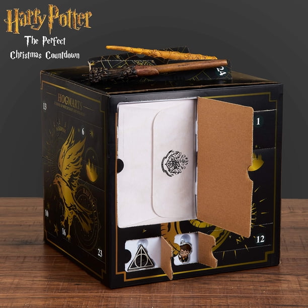 Calendario De Adviento Harry Potter 2024 – 24 Sorpresas De Papelería Con Llaveros, Bolígrafos Y Sellos, Regalo Oficial Para Jóvenes Magos