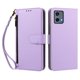 thumbnail image 1 of Funda Tipo Billetera para Motorola Moto G 5G 2023 con Soporte y Bolsillo con Cierre Morado, 1 of 1