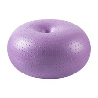 Ioensy - Pelota De Yoga Pilates Donut Balance Fitness Ball Para Entrenamiento Gimnasia En Casa Púrpura A