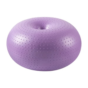Ioensy - Pelota De Yoga Pilates Donut Balance Fitness Ball Para Entrenamiento Gimnasia En Casa Púrpura A