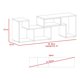 thumbnail image 5 of Rack de TV Extensible 120 a 160 cm Café Oscuro para Televisor hasta 40 Pulgadas, 5 of 7