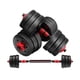 thumbnail image 1 of Set Mancuernas Y Barra Unibles 40kg Fitness Pesas Ajustables, 1 of 3