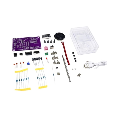 Bothyi - Kit De Radio Fm: Proyecto Educativo Creativo De Bricolaje Para Principiantes Y Adultos Con Concha