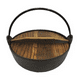 thumbnail image 3 of Olla Con Tapa De Madera Iron Cast - Wayu Color Negro, 3 of 3