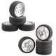 thumbnail image 1 of 8Paquetas De Los Neumáticos De Goma De 75 Mm Para WLTOYS 144001 124018 ON / OFF HARD CAR ACCS, 1 of 5