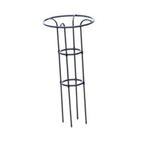 Ioensy - Enrejado De Metal Para Jardín, Enrejado Para Plantas Trepadoras, Flores, Enredaderas, 100 Cm, Color Negro