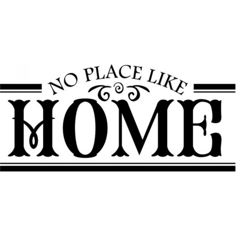Rienda Libre Graphics - Decomural No Place Like Home Family Ws-16987