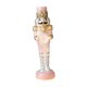 thumbnail image 1 of Figura De Cascanueces De Navidad, Adorno De Escritorio Luminoso Para Fiestas De Oficina, Festivales, Base Rosa Claro Peque?a, 1 of 5