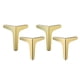 thumbnail image 2 of 4 X Hierro Metal Muebles Patas Sofá Pies Silla Armario Mesa 17cm Dorado, 2 of 5