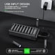 thumbnail image 3 of Cargador POWEROWL 8 Bahías AA/AAA USB Smart NiMH NiCD, 3 of 3