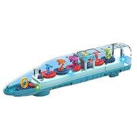 Click Ventas - Juguete De Tren Numérico Con Engranaje De Bala Transparente