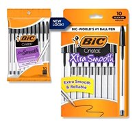 Bolígrafo Bic Cristal Msp101Bk, Paquete De 10
