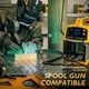 thumbnail image 4 of Soldador TOOLIOM 200 A MIG/Flux/Lift Tig/Stick/Pistola de bobina 110/220 V, 4 of 8