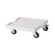 thumbnail image 5 of Accesorios Para Carritos De Paletas, Soporte Para Macetas Con Ruedas Para El Hogar, La Oficina Y El Patio Trasero, Color Blanco, 5 of 5