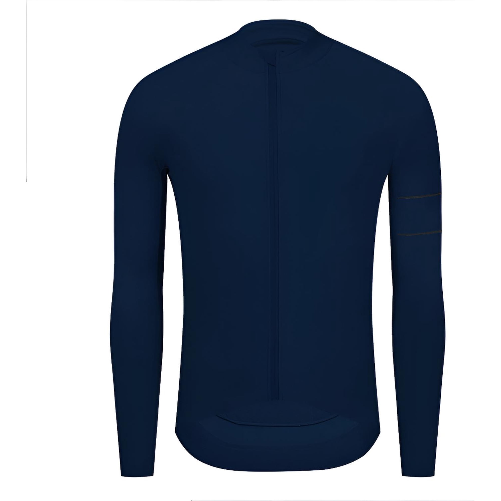 Ykywbike - Tricota Invierno 5-15cº Manga Larga Micro Polar Térmico Azul Marino Xl