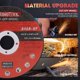 thumbnail image 3 of Juego de muelas abrasivas y de corte KingTool, 31 piezas para amoladora de 4,5 pulgadas, 3 of 6