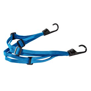 Magideal - Correa Elástica Para Casco De Equipaje De Motocicleta, Banda Para Equipaje, Casco, Vendaje Fijo, Cinta De Flejado, Trasero, Ajuste De Moto Para , Azul