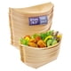 thumbnail image 1 of Platos de bambú MATANA desechables de 21 cm, 100 unidades, biodegradables, 1 of 8