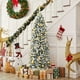 thumbnail image 3 of Lápiz Topeakmart con forma de árbol de Navidad, 2,3 m, preiluminado, nieve flocada, 3 of 3