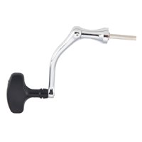 Magideal - Brazo De Manija De Carrete De Pesca Manivela De Carrete Mango De Balancín Pieza De Repuesto De Brazo De Agua Dulce Brazo De Balancín Mango De Pesca De Pequeña Plata