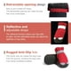 thumbnail image 5 of Zapatos para perros para pavimento caliente, botas para perros medianos y grandes, botines impermeables para perros con suela antideslizante y protectores de patas, 4 unidades, 5 of 6