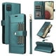 thumbnail image 3 of FOXDOCK Funda tipo Cartera para Samsung Galaxy A12/M12 – Cubierta de Cuero PU con Múltiples Ranuras, Bolsillo para Efectivo y Correa de Muñeca, 3 of 6