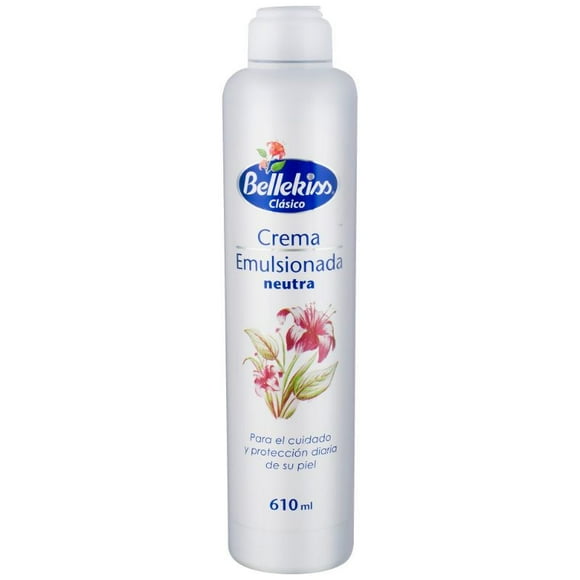 Crema Corporal Emulsionante Bellekiss Frasco, 610 ml