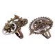 thumbnail image 2 of 2 Piezas Vintage Steampunk Reloj Parte Gears Hombres Mujeres Anillos Joyería 17mm, 2 of 5