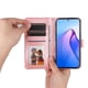 thumbnail image 3 of Funda tipo cartera FOXDOCK para OPPO Reno 8 Pro 5G , diseño girasol en relieve, cuero PU, cierre magnético, soporte y tarjetero, 3 of 5