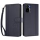 thumbnail image 3 of Funda Cartera Trébol para Xiaomi Redmi Note 10 4G/10S con Ranuras Tarjetas y Carga Inalámbrica Azul oscuro, 3 of 6