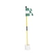 thumbnail image 5 of Golf Putting Green Bandera Y Copa De Agujero Golf Portátil Bandera De Golf Juego De Copa De Agujero Verde Blanco, 5 of 5
