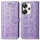 thumbnail image 3 of Funda Cartera FOXDOCK para Xiaomi Poco F6 5G , Flip PU con Relieve de Gatos y Perros, Tarjetero y Soporte, 3 of 6