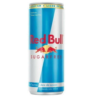 Bebida Energética Sin Azúcar Lata 250 Ml Red Bull