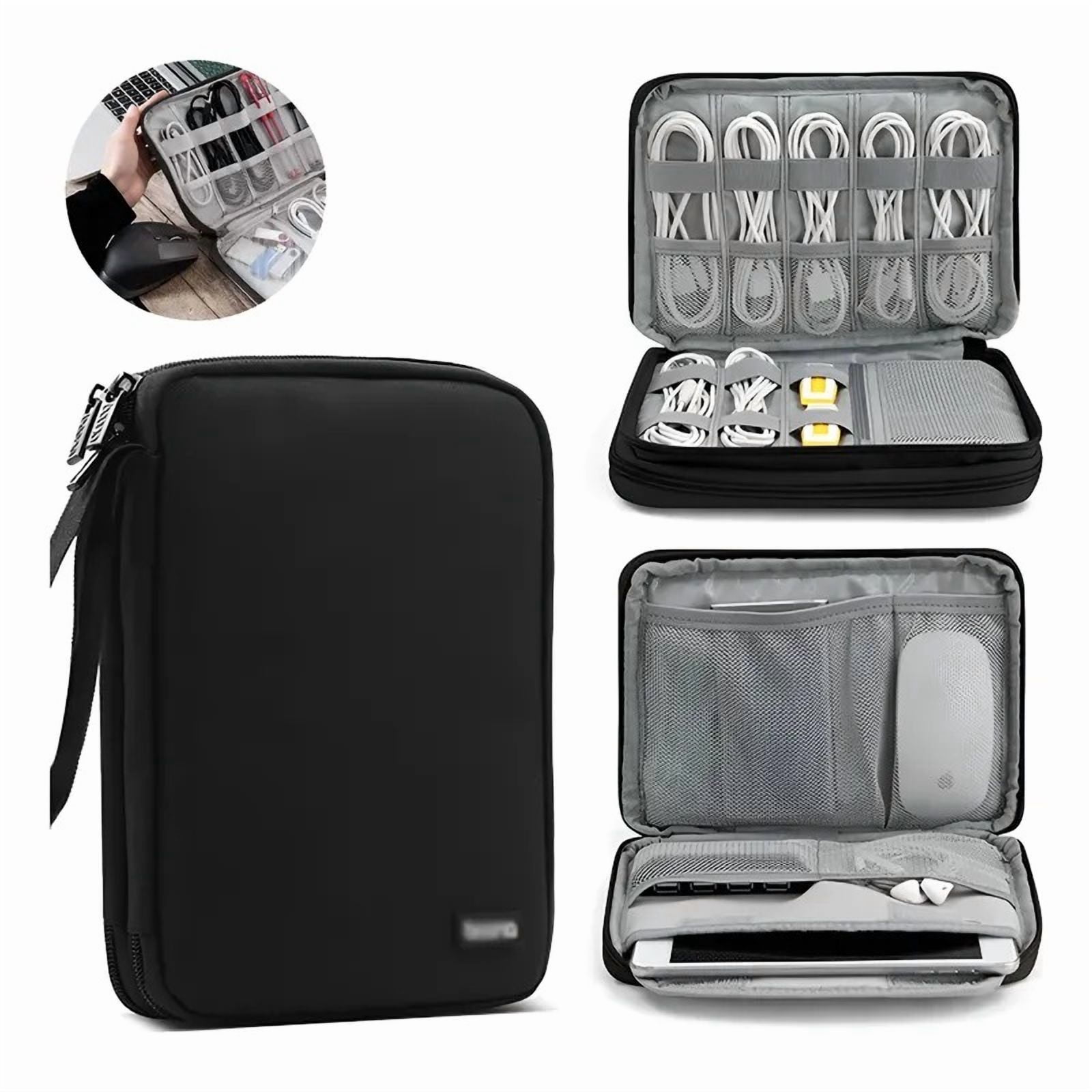 Genérica - Estuche Organizador De Cables Cargador Audífonos Bolso Viaje 19cm*11cm