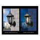 thumbnail image 4 of Farol solar pared retro luz cálida para exterior color negro, 4 of 6