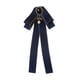thumbnail image 2 of Cinta Pajarita Broche Corbata Cócteles Fiesta Graduación Bowknot Broche Pin Azul Oscuro, 2 of 5