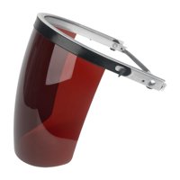 Ioensy - Máscara Protectora Facial A Prueba De Polvo, Protector Universal Para Jardinería, Corte Y Soldadura, Color Marrón