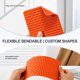thumbnail image 2 of Soporte para teléfono AltaMoment plegable naranja 12 cm, 2 of 9