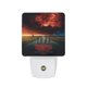 thumbnail image 1 of Stranger Things / Cosas Extrañas Luz nocturna LED con sensor de anochecer a amanecer para dormitorio, baño, pasillo, escaleras - Lámpara LED nocturna de enchufe, 0.5W - 1 pieza, 1 of 6