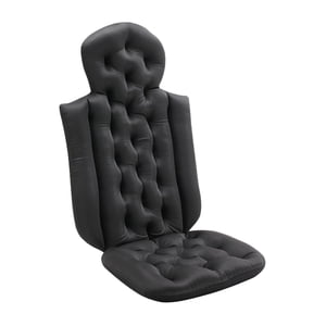 Bothyi - Almohada De Baño Con Potentes Ventosas, Cómodo Cojín Para Spa En Remojo, Color Negro