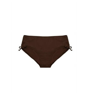 Samia - Bikini Calzón Ajustable Caderas Café Xxl