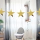 thumbnail image 4 of 36 estrellas de papel con doble impresión dorada para decoración de bodas y fiestas., 4 of 5
