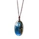 thumbnail image 1 of Collar De Labradorita Delicado Colgante Vintage Gotas Para Regalo Uso Diario Niñas, 1 of 5