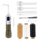 thumbnail image 3 of Kit De Herramientas De Reparación De Punzón De Costura Stitcher DIY Cuero Lienzo Antiguo Grano De Madera, 3 of 5
