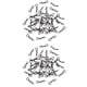 thumbnail image 1 of 1/10 1/12 1/16 RC Buggy Body Clips R-Pins Para Redcat HPI HSP, 1 of 5
